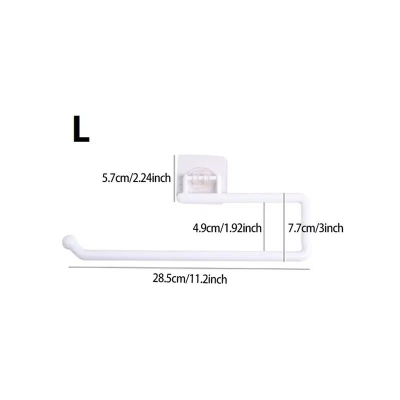 Bathroom Tissue Holder Towel Hanger Paper Roll Holder Rack