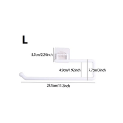 Bathroom Tissue Holder Towel Hanger Paper Roll Holder Rack