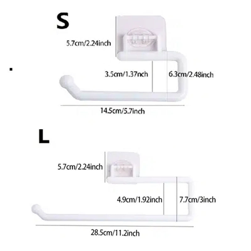 Bathroom Tissue Holder Towel Hanger Paper Roll Holder Rack