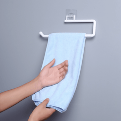 Bathroom Tissue Holder Towel Hanger Paper Roll Holder Rack