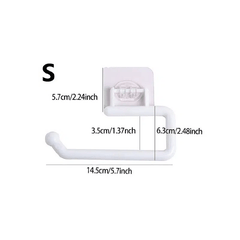 Bathroom Tissue Holder Towel Hanger Paper Roll Holder Rack
