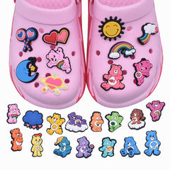 10pcs Garden Shoe Flower Slippers Shoe Buckles Decorative Holes Shoe Accessories