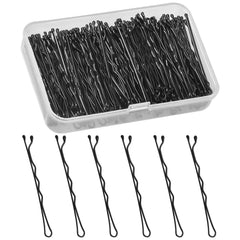 150pcs Bobby Pin Solid Hair Clip Set with Storage Case