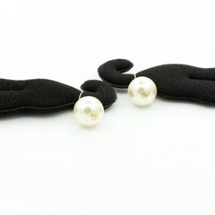 Faux Pearl Hair Bun Maker Styling Tool Solid Sponge Hair Accessory