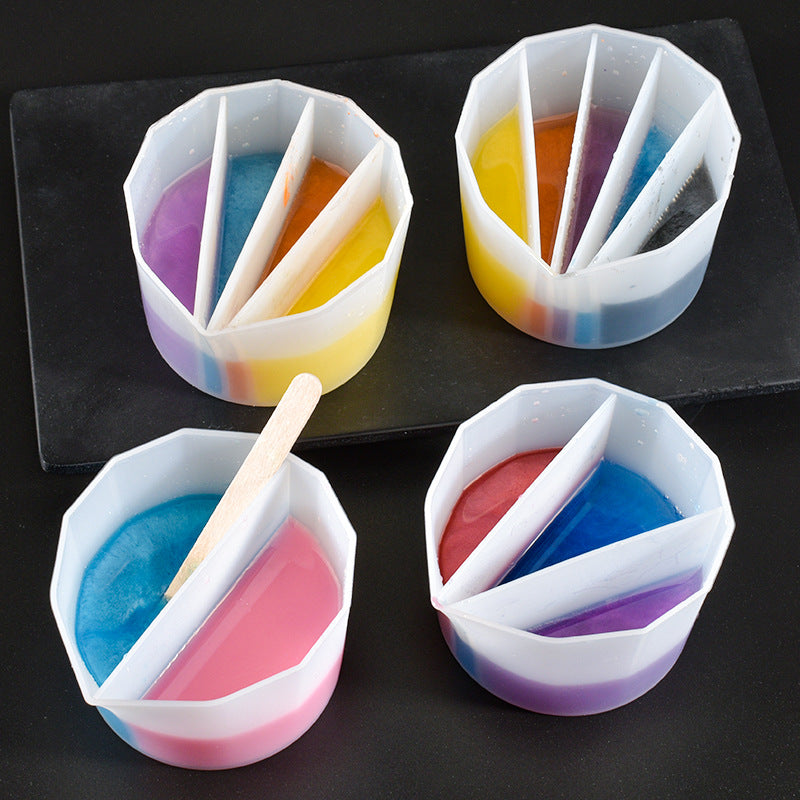 Silicone Epoxy Mix Pouring Cup For Paint Pouring DIY Mold