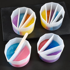 Silicone Epoxy Mix Pouring Cup For Paint Pouring DIY Mold