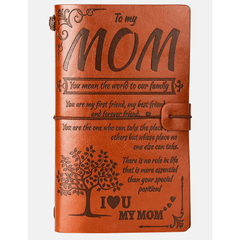 Vintage Leather Sketch Book Journal Notebook - 136 Sheets