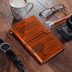 Vintage Leather Sketch Book Journal Notebook - 136 Sheets