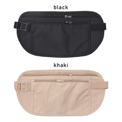 Cloth Waist Bag Travel Pouch Hidden Wallet Passport Money Waist Belt Bag