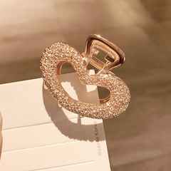 Rhinestone Hair Claw Hollow Hair Grip Alloy Headwear