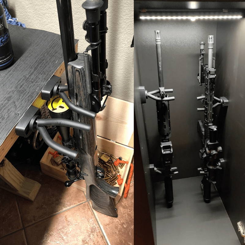 Gun Racks Wall Mount Storage Hanger Hook for Rifles Shotguns Pistol Bow Bat