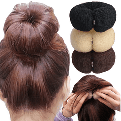 Donut Hair Bun Maker Easy Hair Styling Tool for Women and Girls