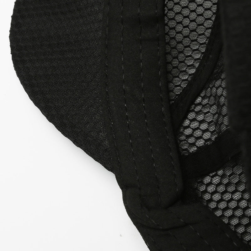 Men's Breathable Flat Top Hat Outdoor Sunscreen Cap