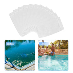 20pcs Pool Skimmer Socks Net Reusable Filter Screen Liner