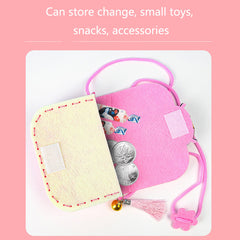Children's DIY Felt Craft Kit Easter Rabbit Unicorn Toy Bag