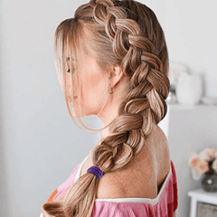100pcs Non Slip Hair Ties Elastic Headwear Minimalist Hair Band
