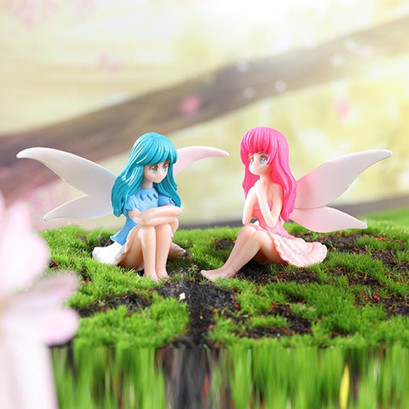 Beautiful Flower Fairy Ornaments for DIY Gardening & Cake Decoration