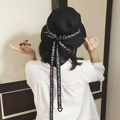 Casual Cat Ear Sunscreen Bucket Hat Outdoor Travel Beach Cap