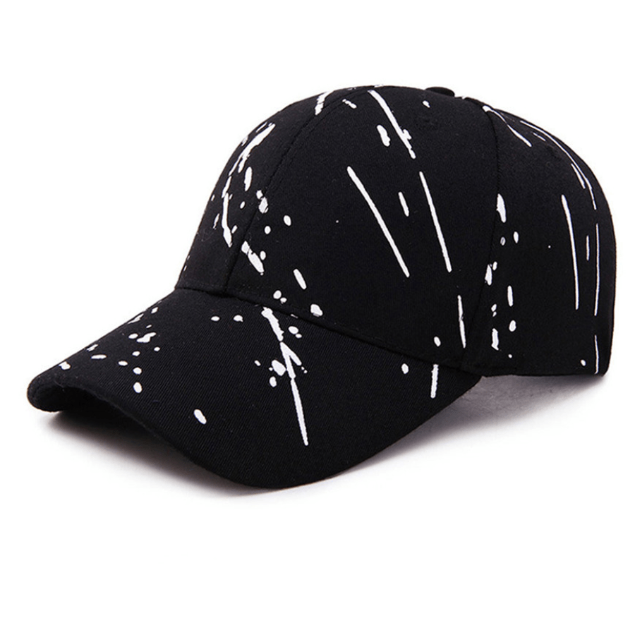 Splash Ink Outdoor Sports Hat Baseball Cap Sun Hats Breathable Adjustable