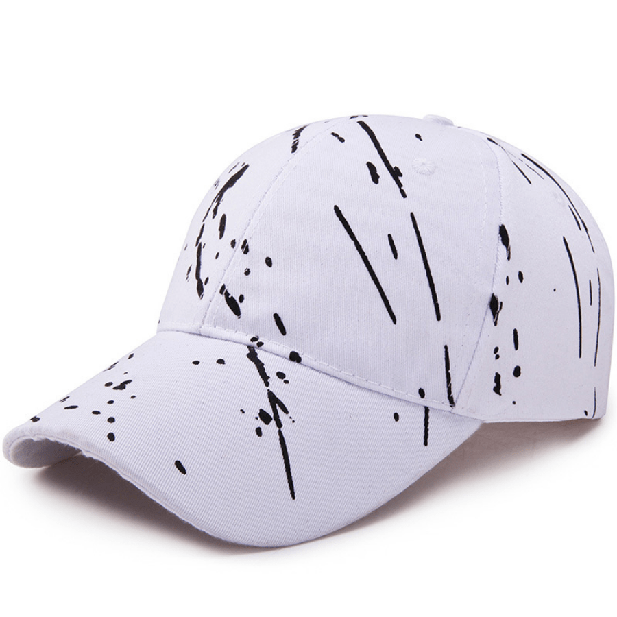 Splash Ink Outdoor Sports Hat Baseball Cap Sun Hats Breathable Adjustable
