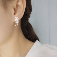 Cat Fish Stud Earrings Funny Ear Jewelry Accessories