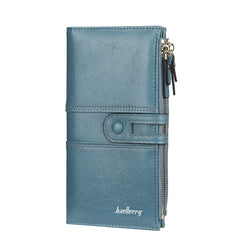 Solid Clutch Purse Women's Long Wallet