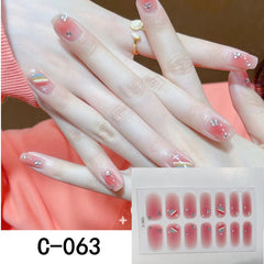 Self Adhesive Nail Polish Stickers Full Wrap Manicure Decal Strips for Women
