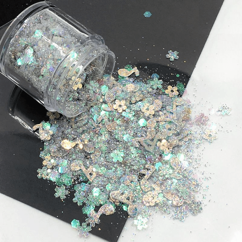 10ml Glitter Epoxy Resin Filler for Jewelry Making