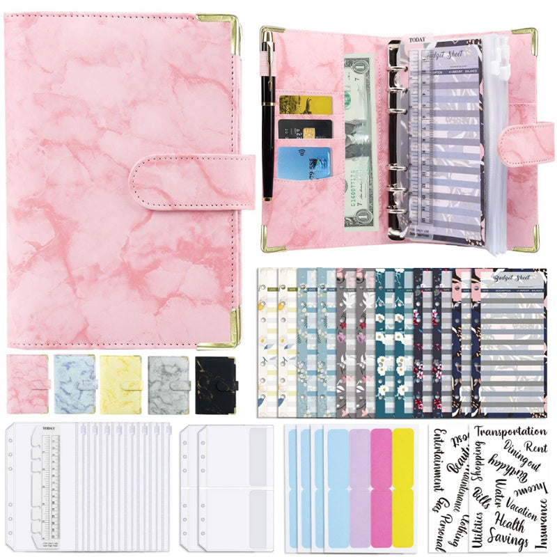 A6 Budget Planner Savings Binder w/ Stickers