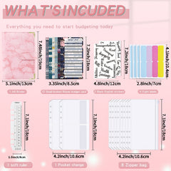 A6 Budget Planner Savings Binder w/ Stickers