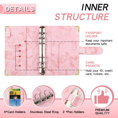 A6 Budget Planner Savings Binder w/ Stickers