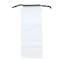 Waterproof Umbrella Storage Bag Drawstring Plastic Translucent 13x5in