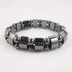 Double Hematite Tiger's Eye Bracelets - Natural Energy Stone Bracelet