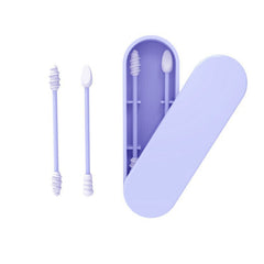 2Pcs Reusable Silicone Ear Swabs Double-headed Recycling
