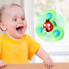 3 Pack Baby Spinner Wheel Toys Ages 1-2 Fun Engaging Baby Toys