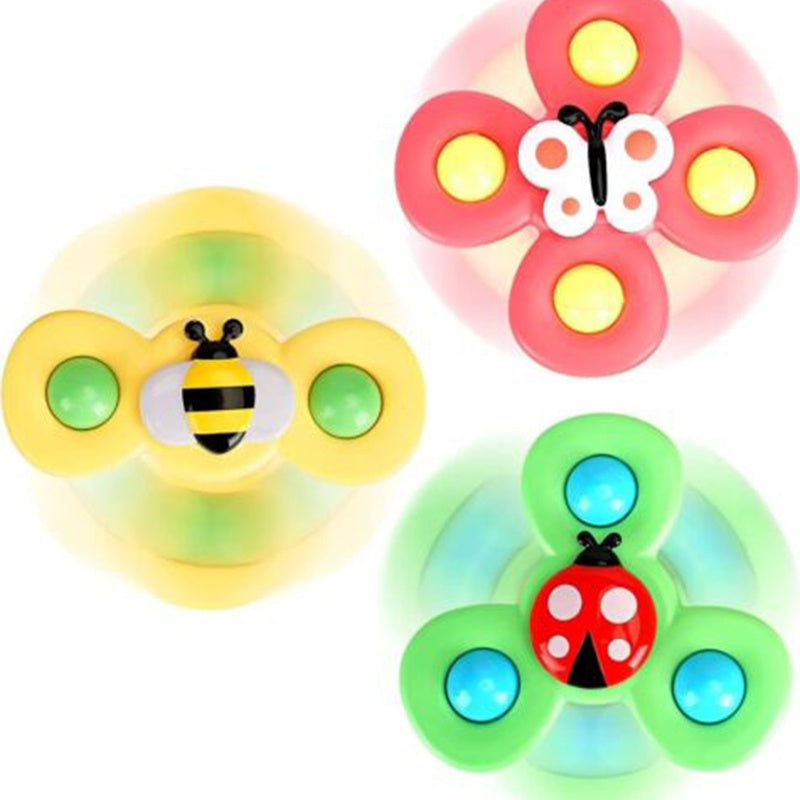 3 Pack Baby Spinner Wheel Toys Ages 1-2 Fun Engaging Baby Toys