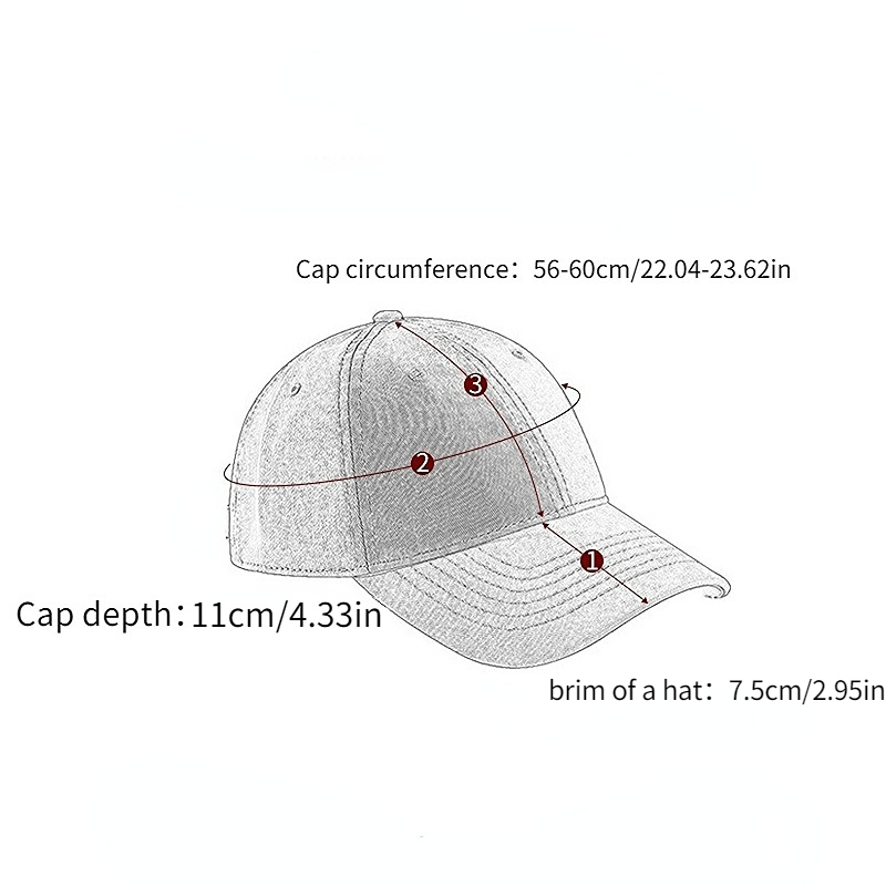 Baseball Cap Summer Sunshade Sun Hat Letter Embroidery Peaked Cap Men