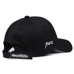Punk Man Embroidery Baseball Cap Adjustable Dad Hat