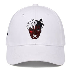 Punk Man Embroidery Baseball Cap Adjustable Dad Hat