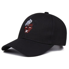 Punk Man Embroidery Baseball Cap Adjustable Dad Hat