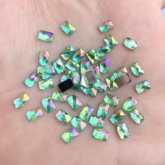 100PCS 0.23in AB Flatback Rhinestone DIY Crafts