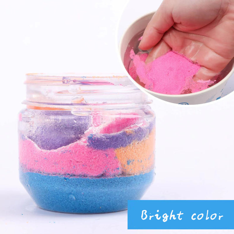 Magic Sand Toys Colorful Non Wettable Sand for Kids and Teens
