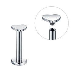 8pcs Titanium Rings Body Piercing Set Men