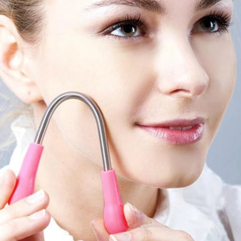 Facial Hair Removal Eraser Remover Painless Epilator Spring Reusable