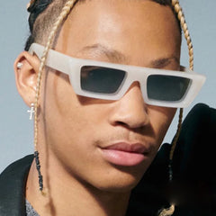 Men's Retro Square Sunglasses Hip Hop High Glasses