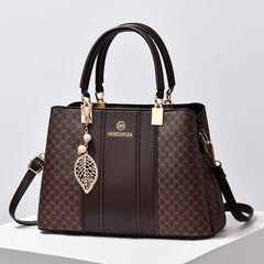 Geometric Pattern Handbag Colorblock Crossbody Bag