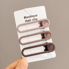 3pcs Metal Duckbill Barrette Hair Clips