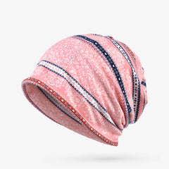 Women Baggy Slouchy Beanie Hat Hip Hop Lightweight Elastic Skull Cap