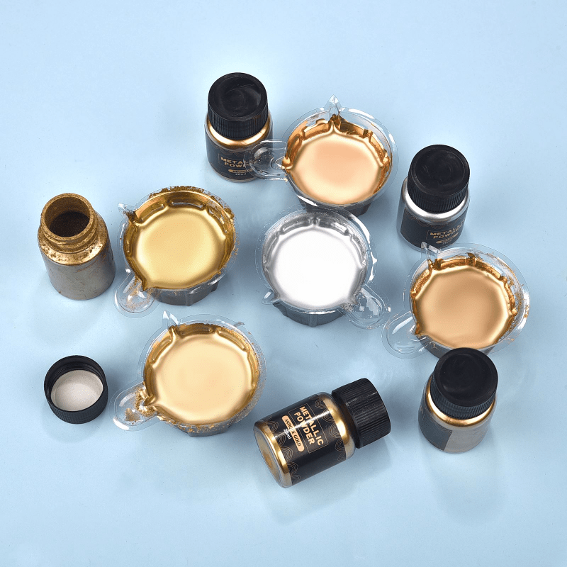 20ml Metallic Powder Resin Pigment DIY Epoxy Resin Mold Dye Nail Art Decoration