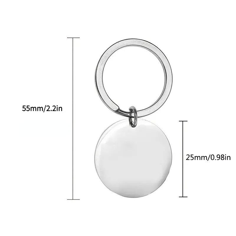 Stainless Steel Key Chain for Men and Women